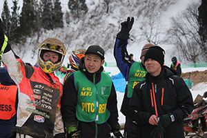 全日本スノーモビル選手権 開幕戦 新潟胎内スキー場